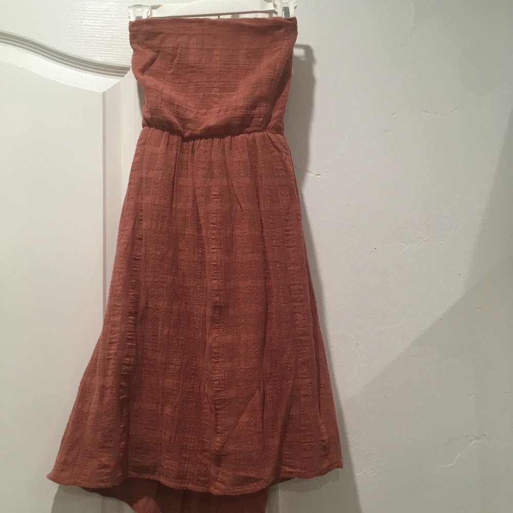 strapless dress